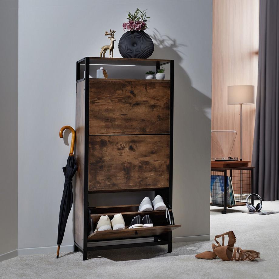 Tectake Scarpiera Braddock stile industriale  