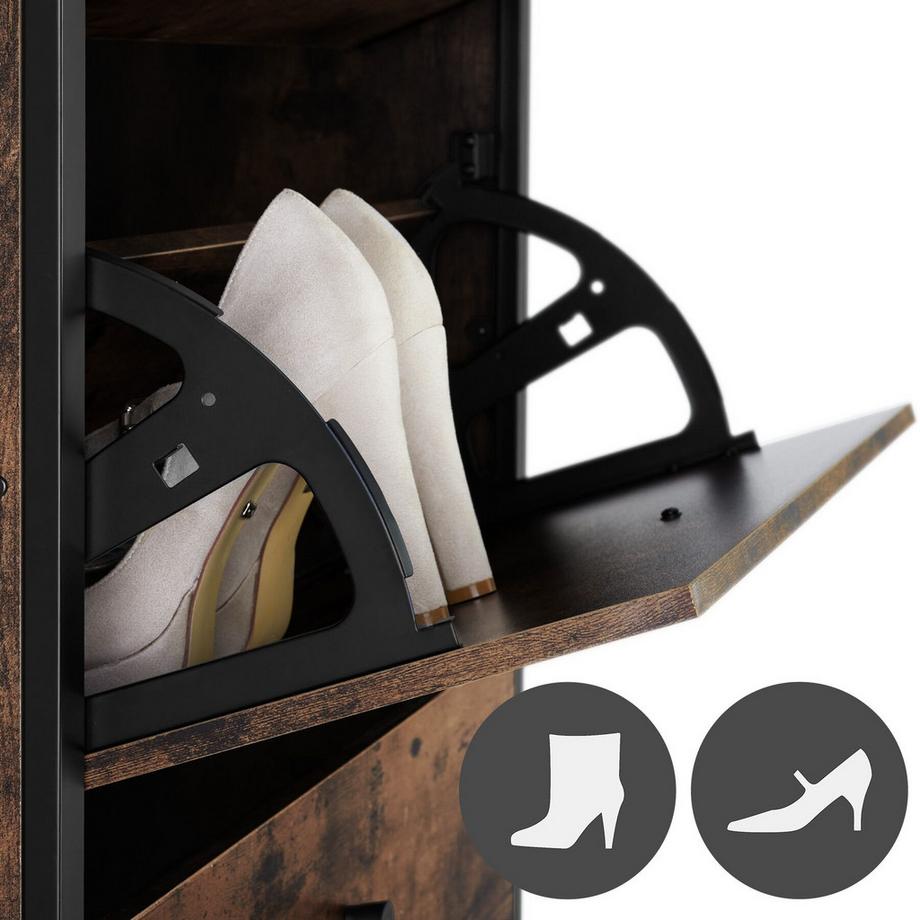 Tectake Scarpiera Braddock stile industriale  