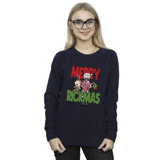 Rick And Morty  Merry Rickmas Sweatshirt 