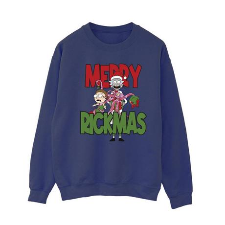 Rick And Morty  Merry Rickmas Sweatshirt 