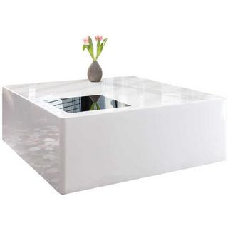 mutoni Table basse 100x100x45cm blanc  