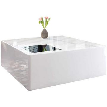 Table basse 100x100x45cm blanc