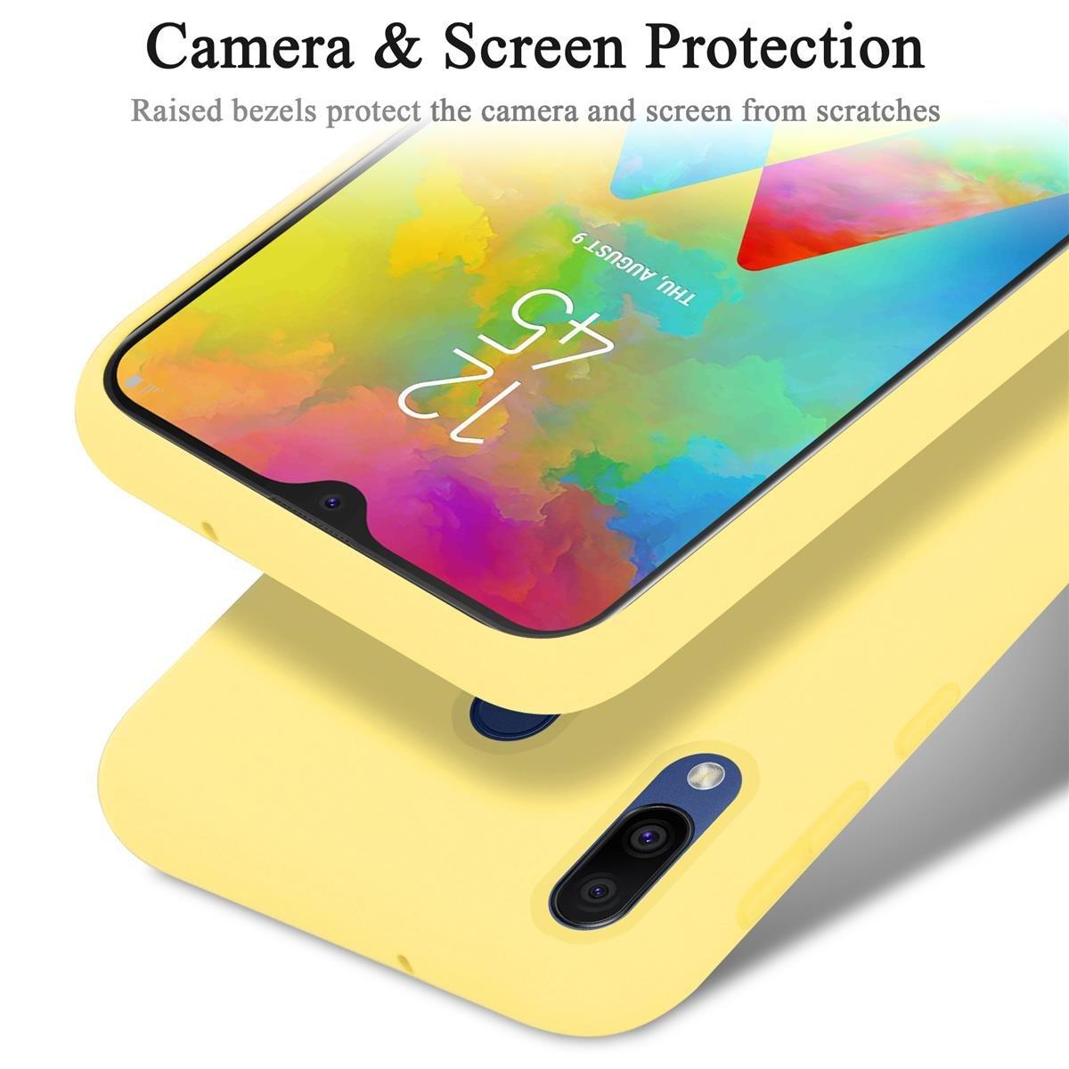 Cadorabo  Housse compatible avec Samsung Galaxy M20 - Coque de protection en silicone TPU flexible 