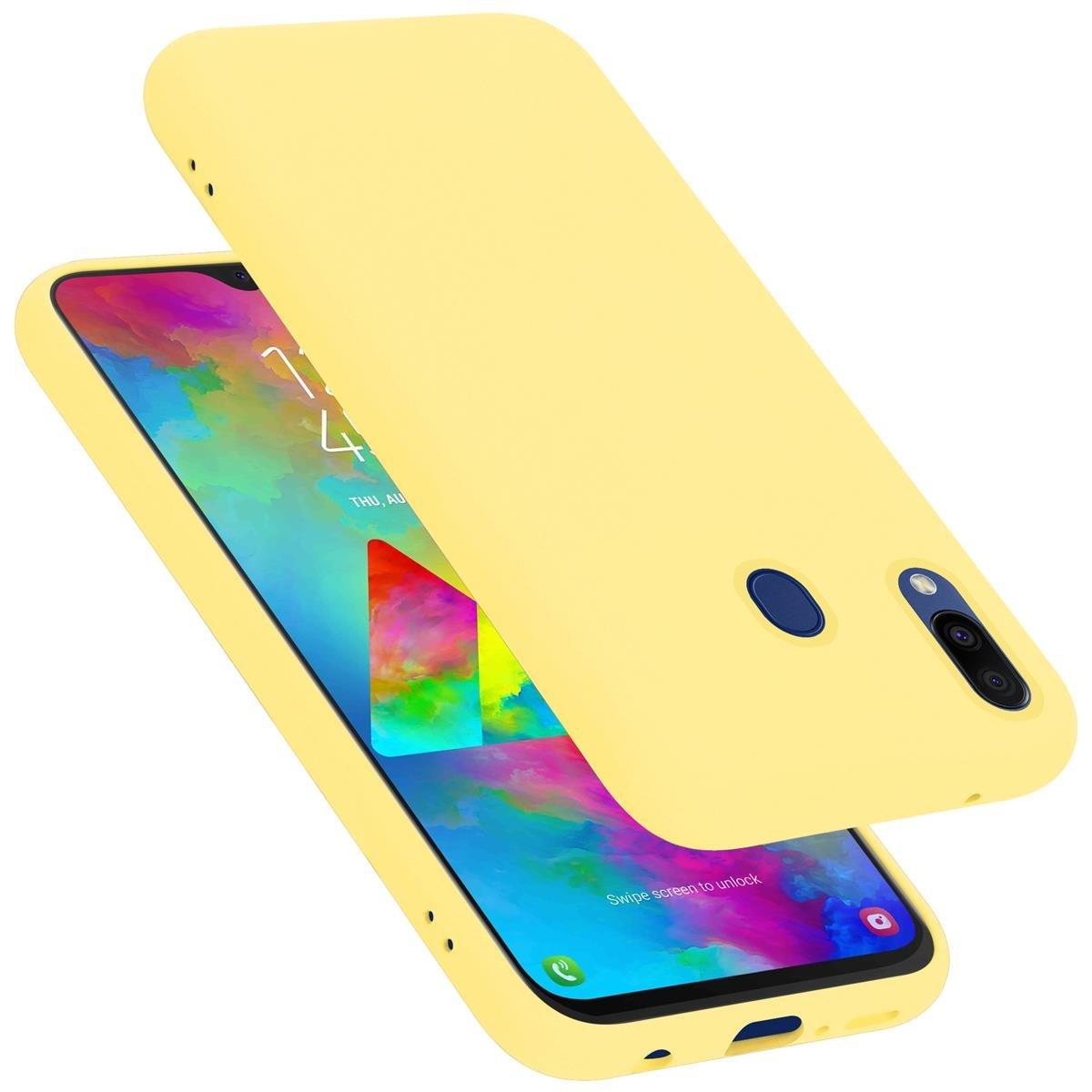 Cadorabo  Housse compatible avec Samsung Galaxy M20 - Coque de protection en silicone TPU flexible 