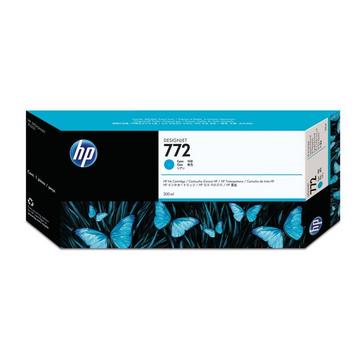 HP Tintenpatrone 772 cyan CN636A DesignJet Z5200 300ml