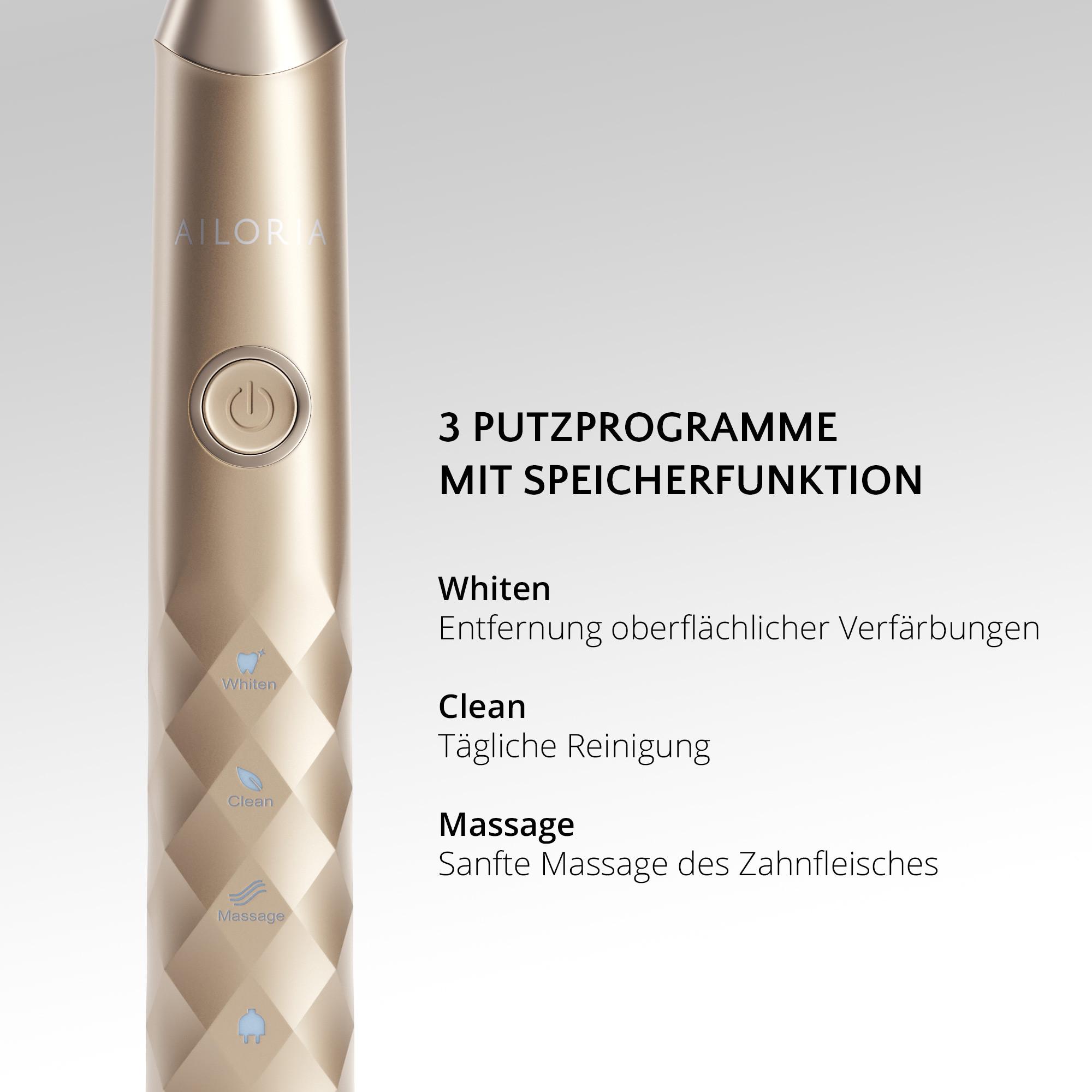 AILORIA SHINE BRIGHT USB-Schallzahnbürste  