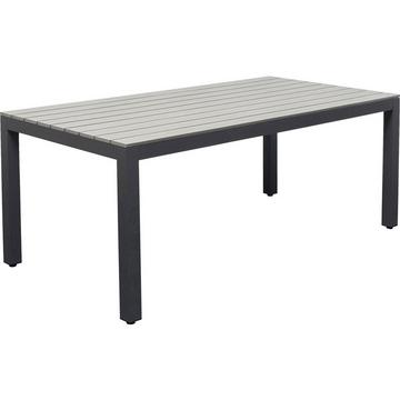 Table Sorrento gris 180x90