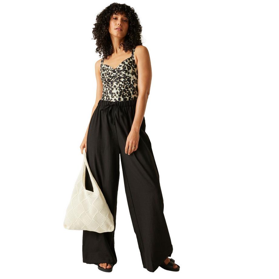 Regatta Sakari Badeanzug Leo-Muster Bauchkontrolle  