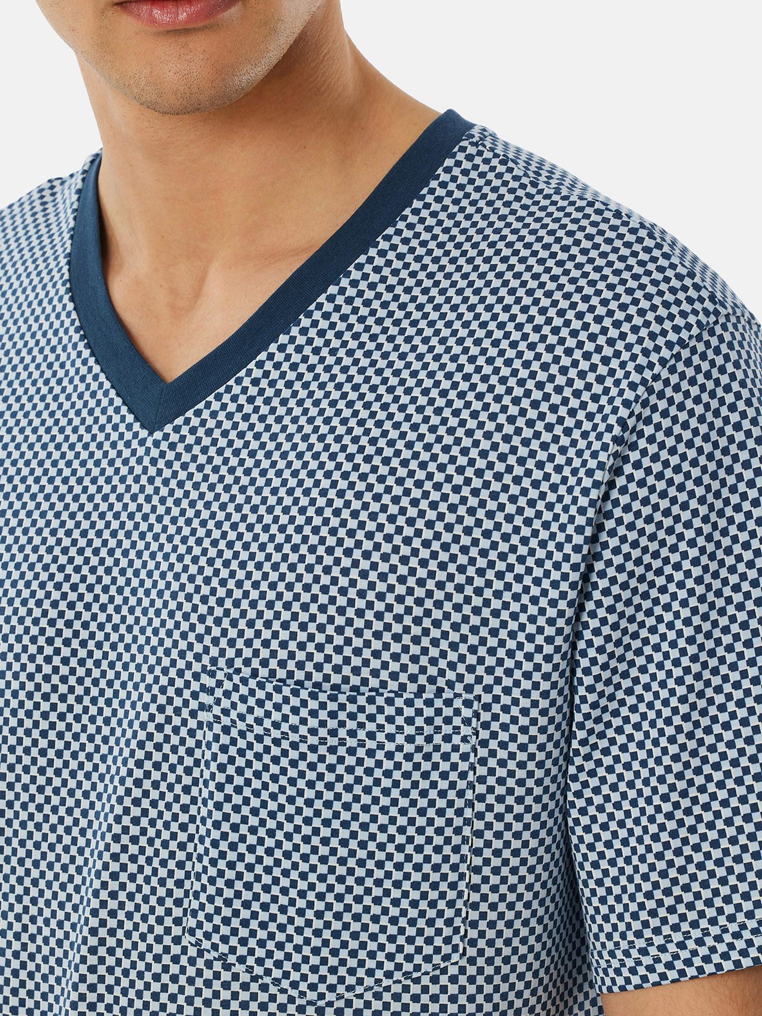 Schiesser Comfort Nightwear Schlafanzug Set  