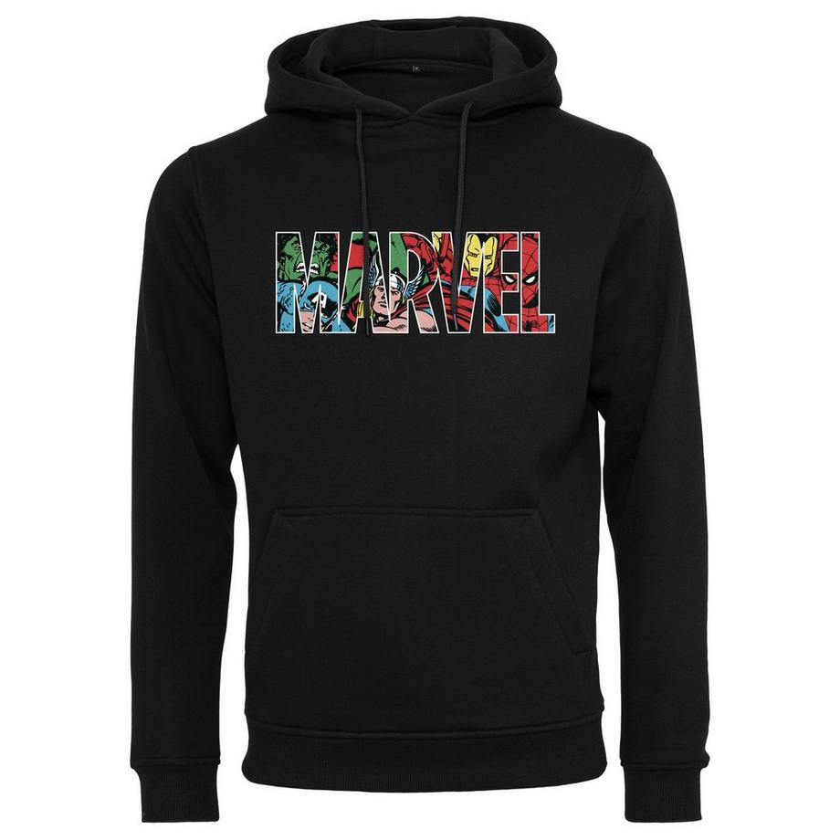 kapuzenpulli marvel logo character