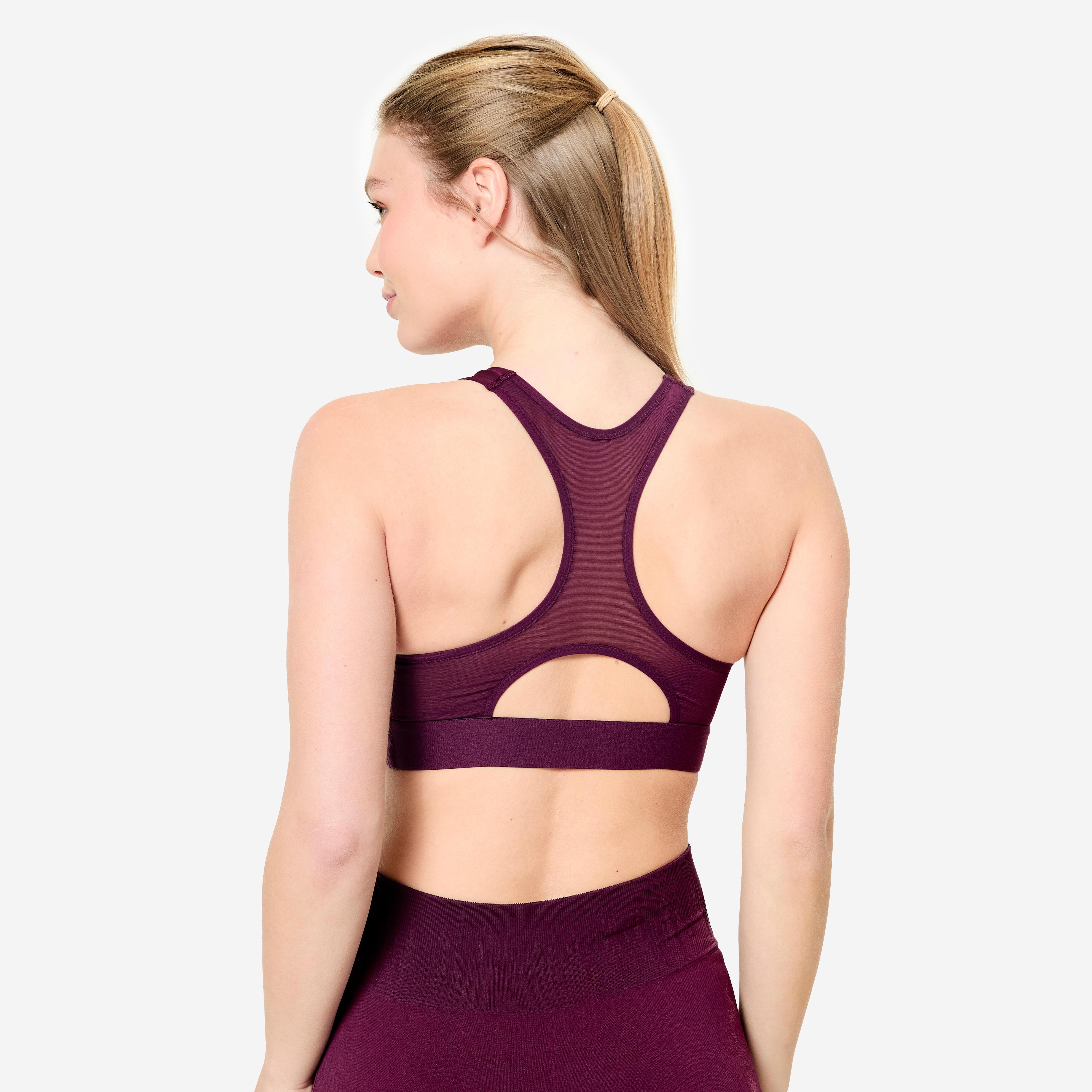 DECATHLON Bustier Fitness 500 supporto medio  