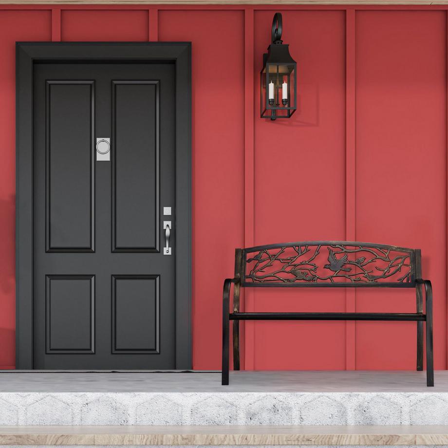 Northix Gartenbank im Vogeldesign  