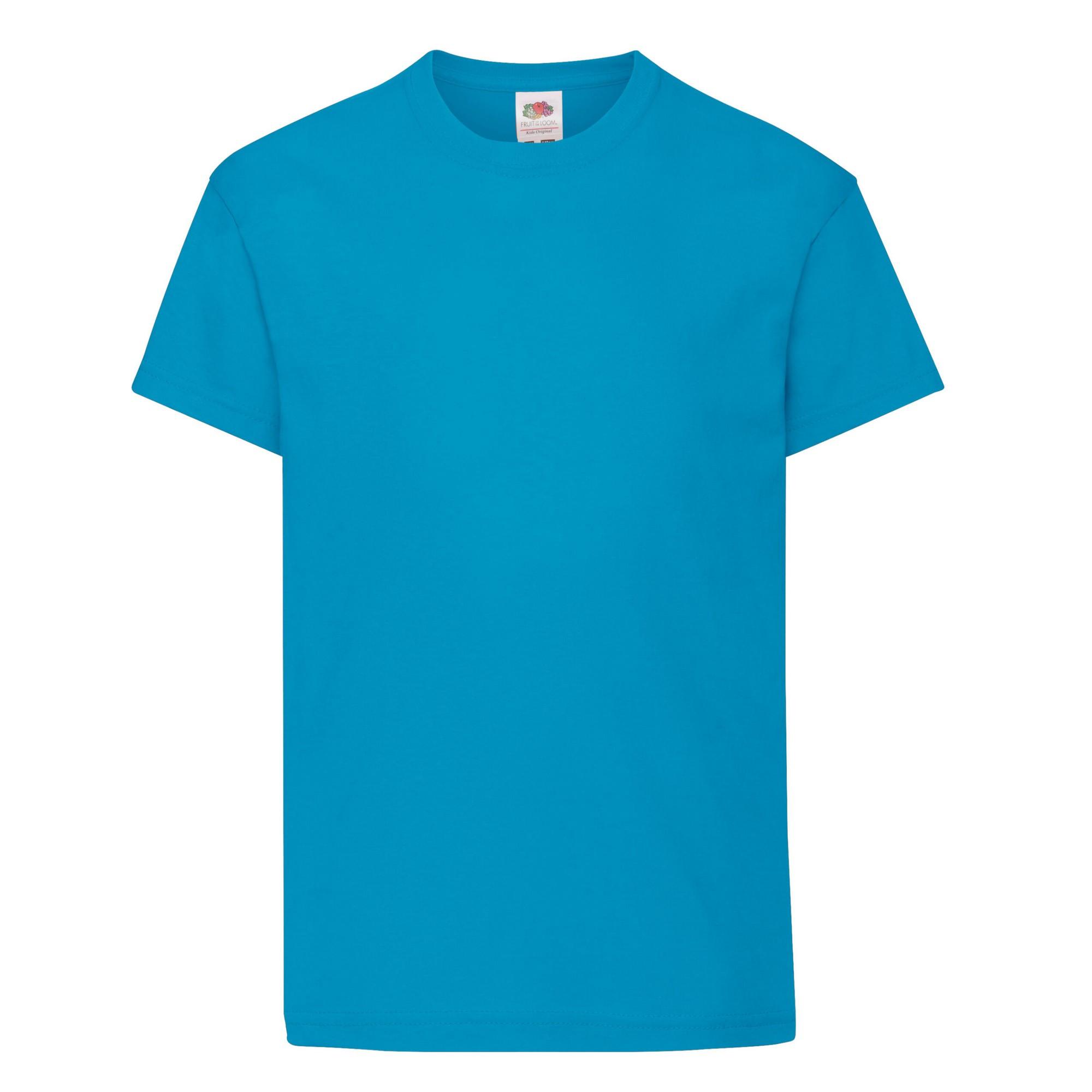 Image of Original Tshirt Mädchen Azurblau 104