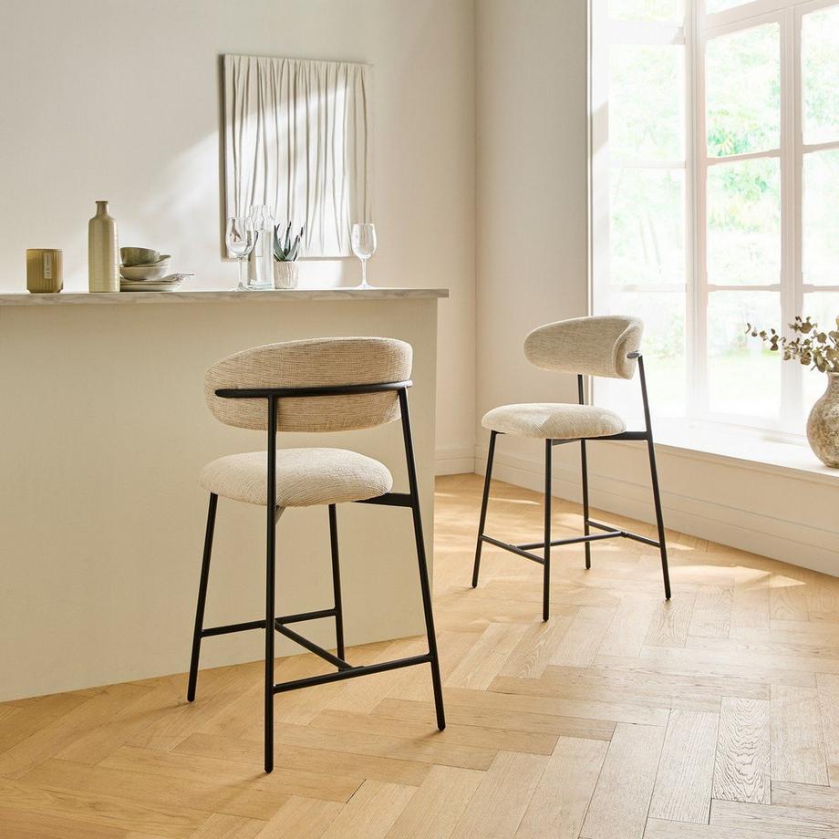 Calicosy Tabourets lot de 2  