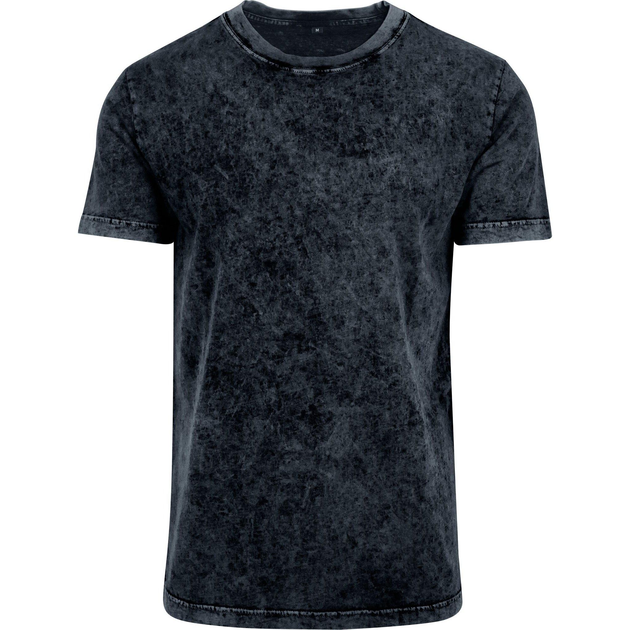 Image of Tshirt, Säuregewaschen Herren Grau M