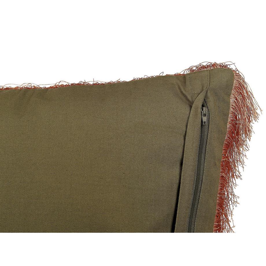 Beliani Dekokissen 2er Set aus Samtstoff  MITELLA  