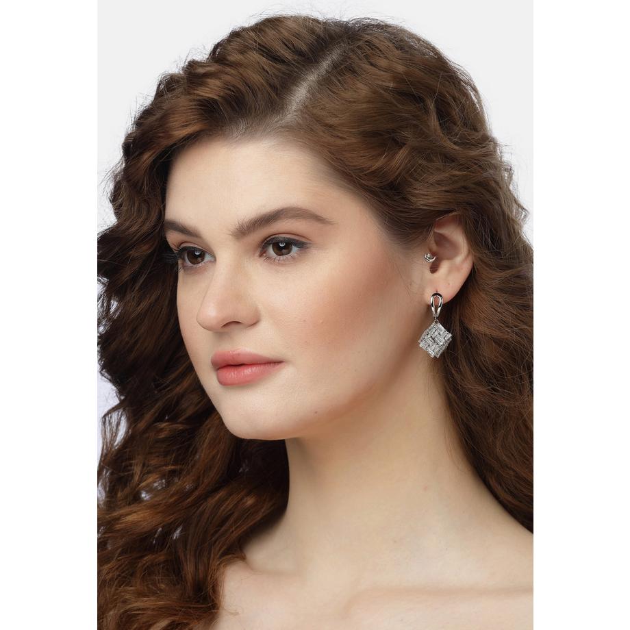 AVANT-GARDE PARIS  Boucles d'oreilles goutte délicates scintillantes 