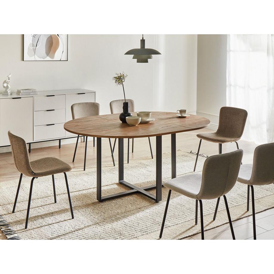 Beliani Table de repas en MDF Moderne ALEXANDRINA  