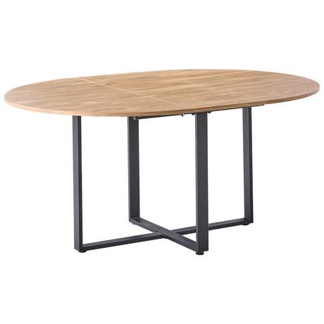 Beliani Tavolo da pranzo en Fibra a media densità (MDF) Moderno ALEXANDRINA  