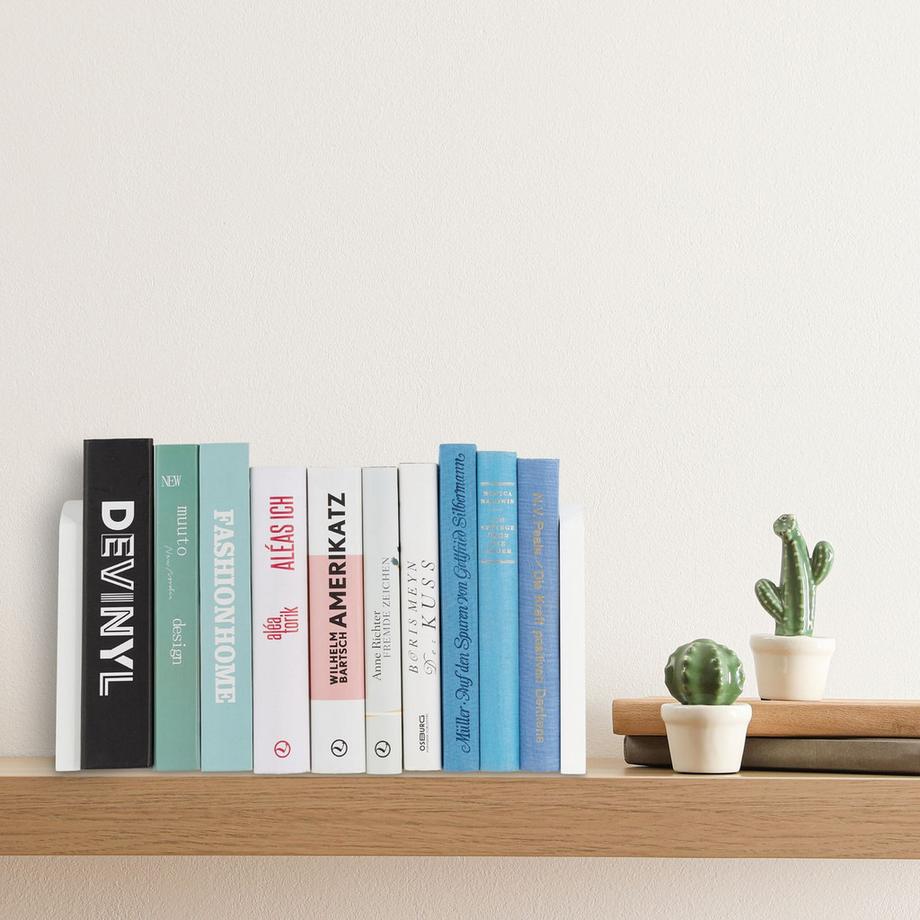 Northix Ensemble de serre-livres, supports polyvalents  