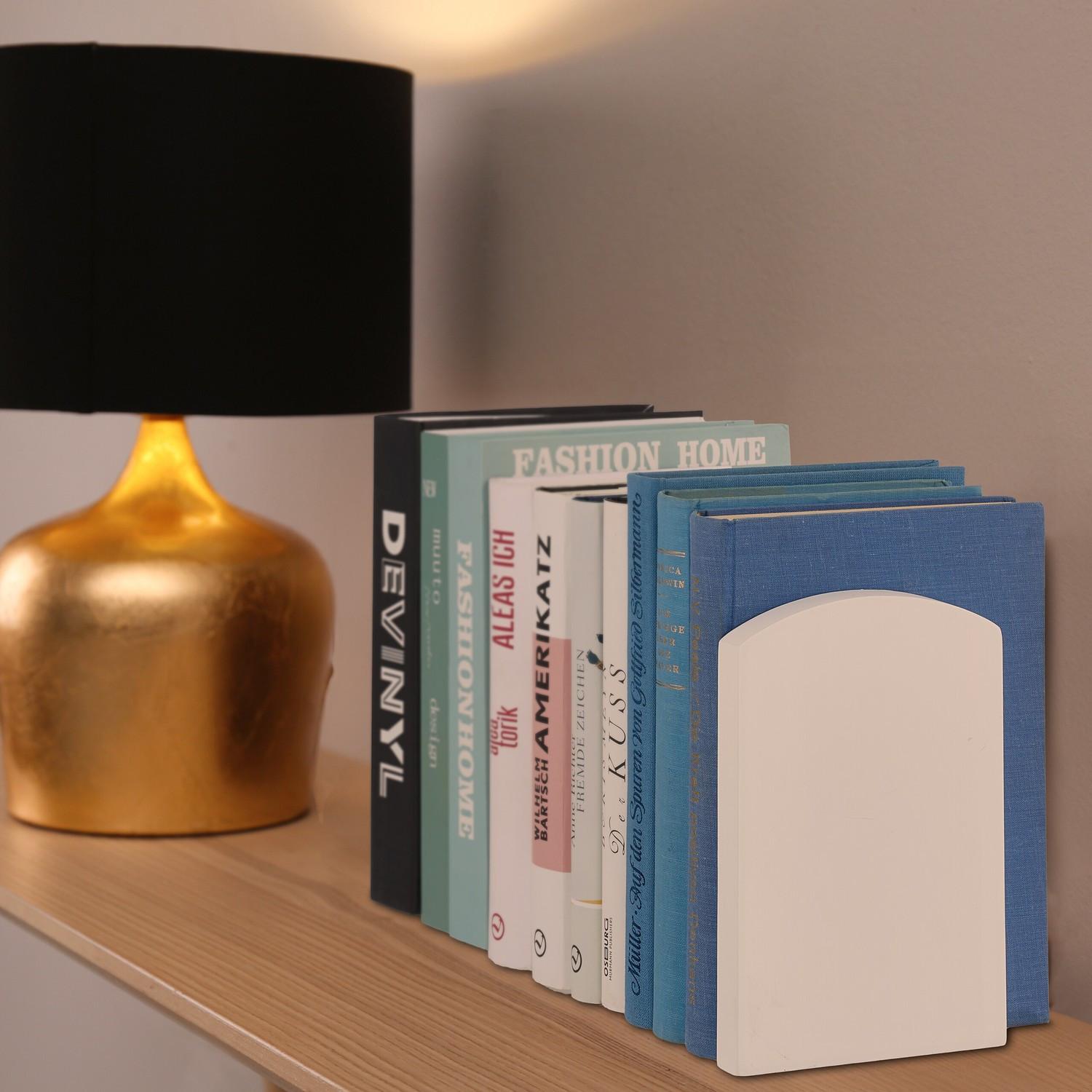 Northix Ensemble de serre-livres, supports polyvalents  