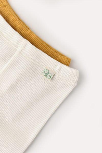 BabyCosy Organic  Strickhose mit Fuß, 2 Pack 