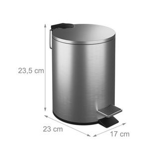 B2X Contenitore cosmetico in acciaio inox 3 l  