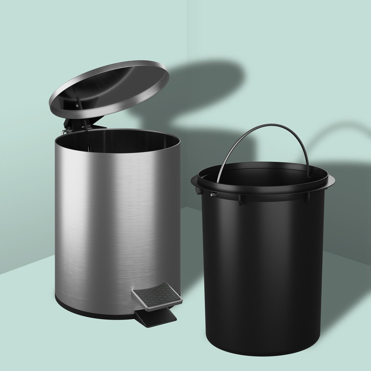 B2X Contenitore cosmetico in acciaio inox 3 l  