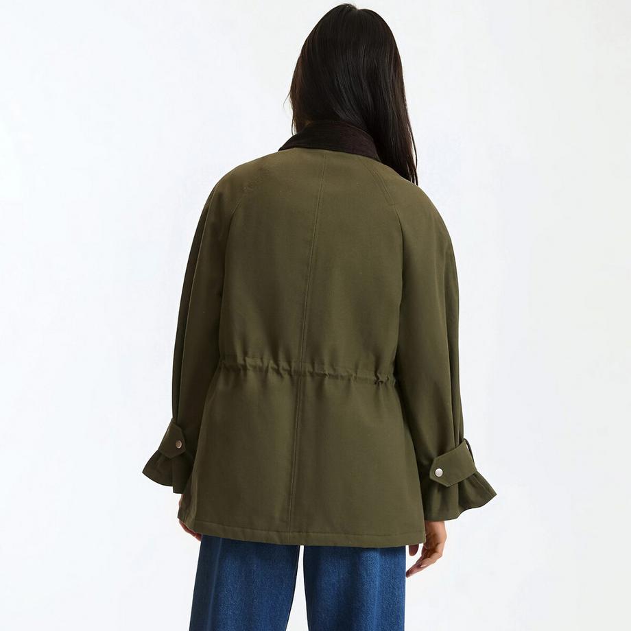 La Redoute Collections Manteau mi-long avec fermeture éclair  