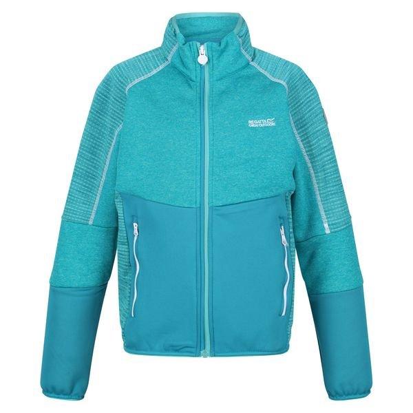 Image of Oberon V Softshelljacke Mädchen Türkisblau 140