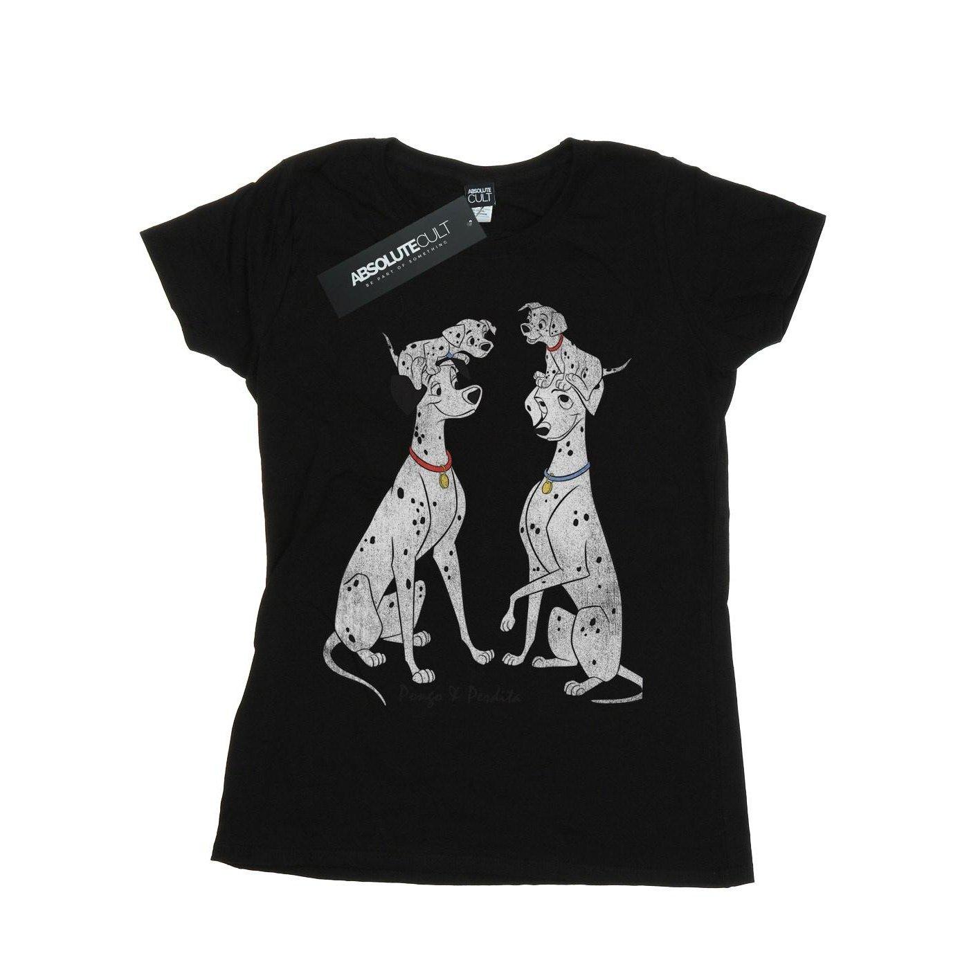 Image of Pongo And Perdita Tshirt Damen Schwarz M