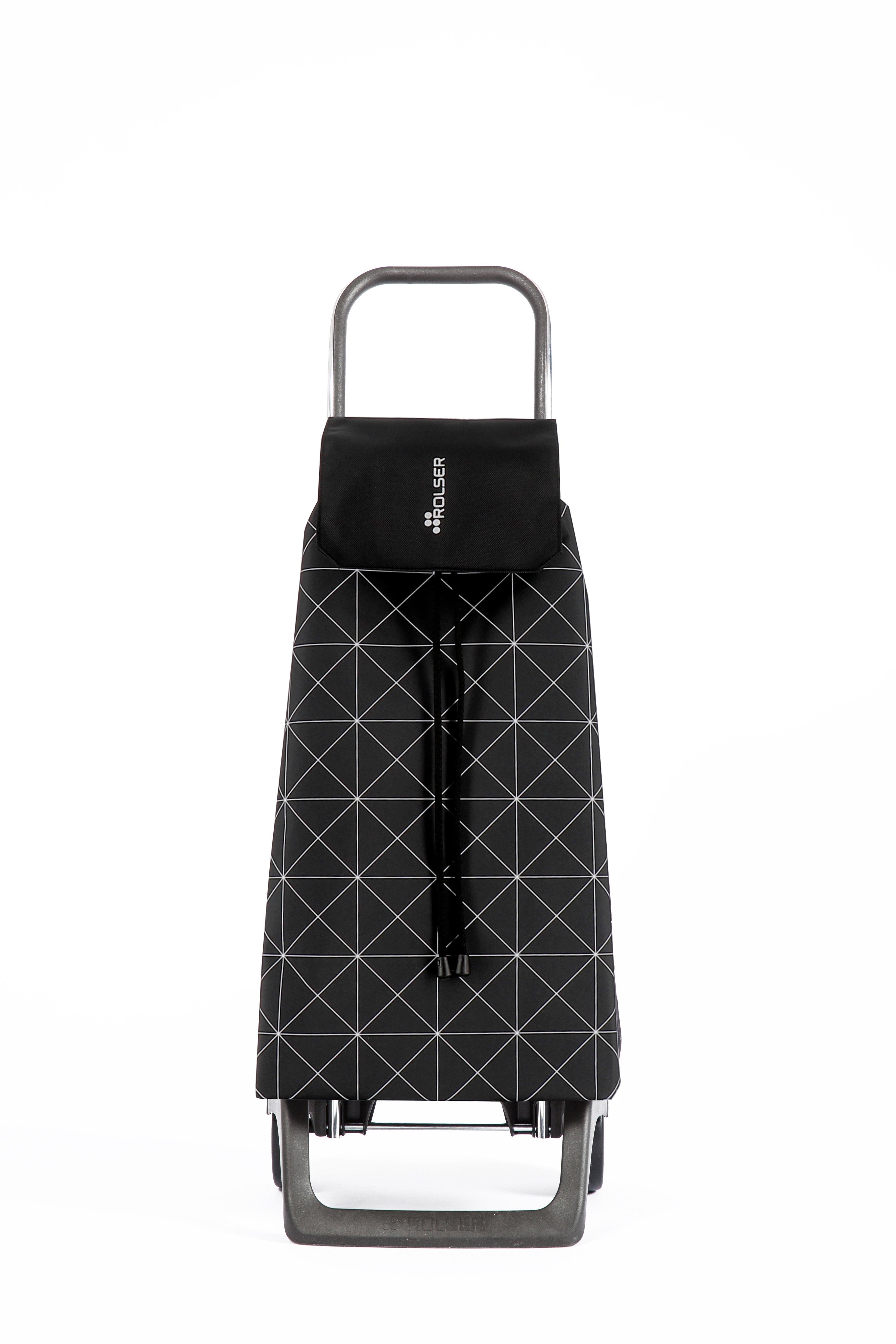 Image of ROLSER TROLLEY JET STAR SCHWARZ/WEISS (JET046-NB) TROLLEY JET STAR SCHWARZ/WEISS (JET046-NB)