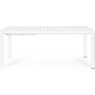 mutoni lifestyle Garten Ausziehtisch Kiplin weiss 180-240x100  