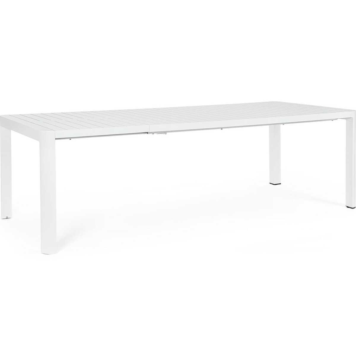 mutoni lifestyle Garten Ausziehtisch Kiplin weiss 180-240x100  