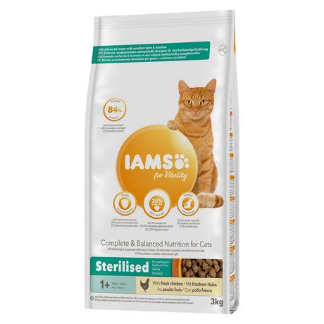 IAMS  Adult Sterilised Chicken 