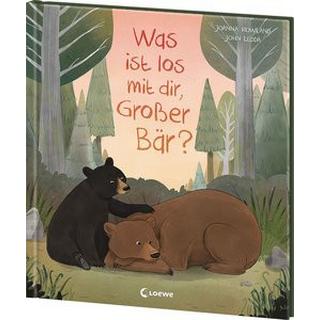 Was ist los mit dir, Großer Bär? Rowland, Joanna; Loewe Vorlesebücher (Hrsg.); Ledda, John (Illustrationen); Taube, Anna (Übersetzung) Gebundene Ausgabe 