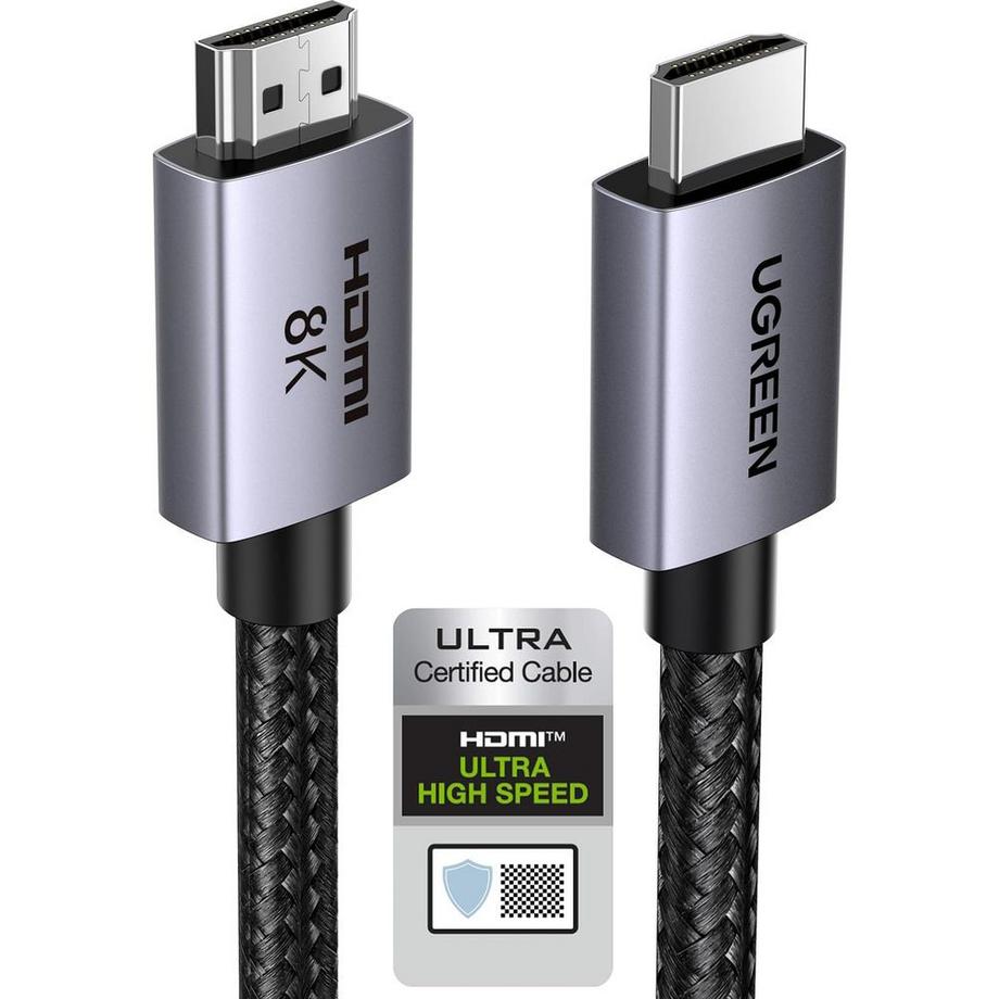 UGREEN  UGREEN HD171 Câble HDMI 2.1 8K, 2m - Gris 