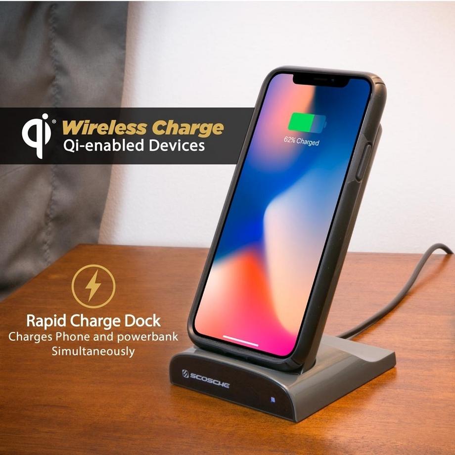 SCOSCHE  QiDock Powerbank 