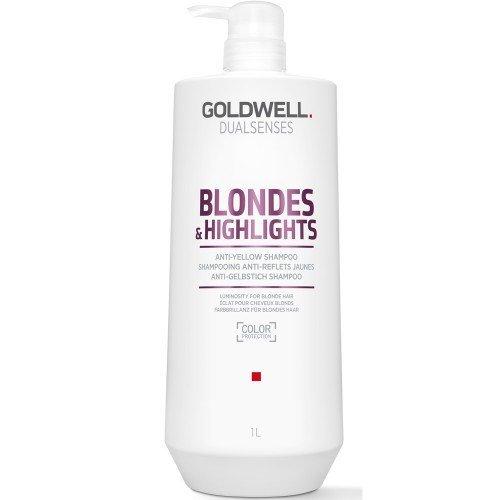 Image of GOLDWELL GW DS BL&HL Anti-Yellow Shampoo 1000ml - 1000ml