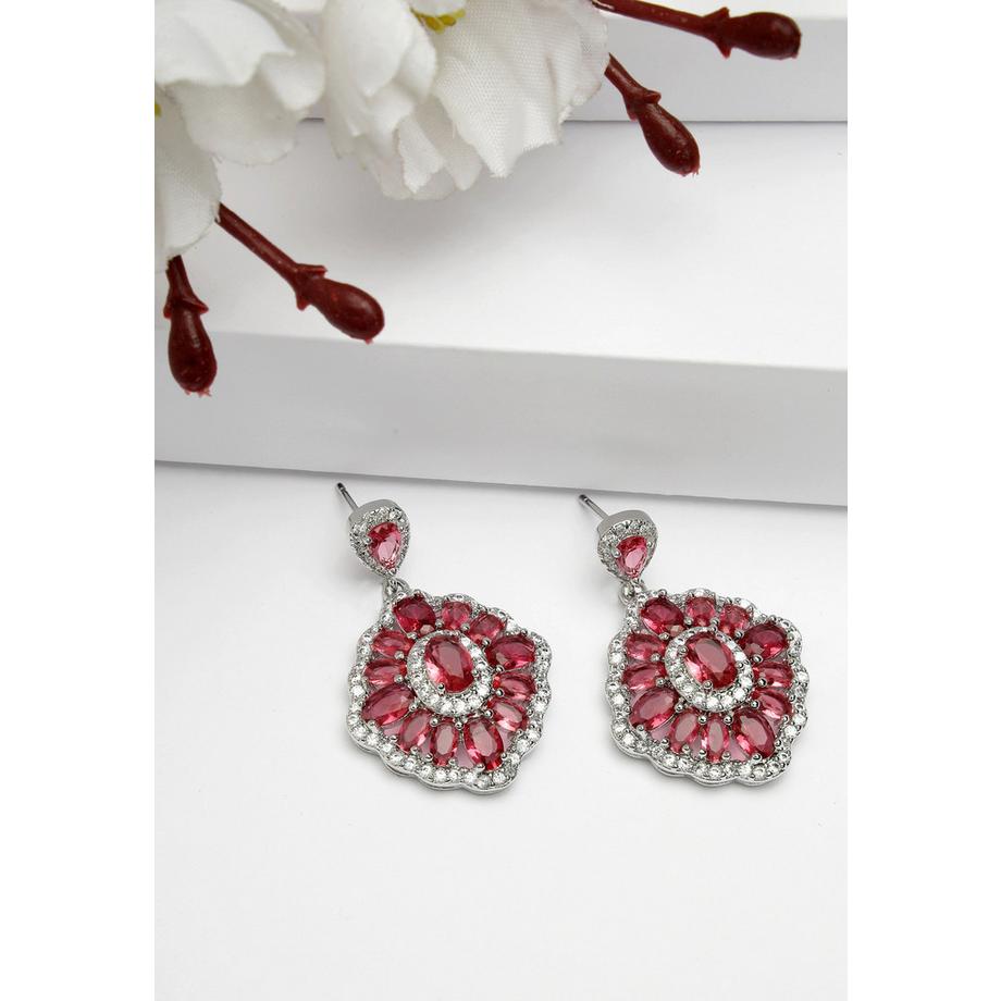 AVANT-GARDE PARIS  Collection Diva Boucles d'oreilles statement en zirconium cubique 