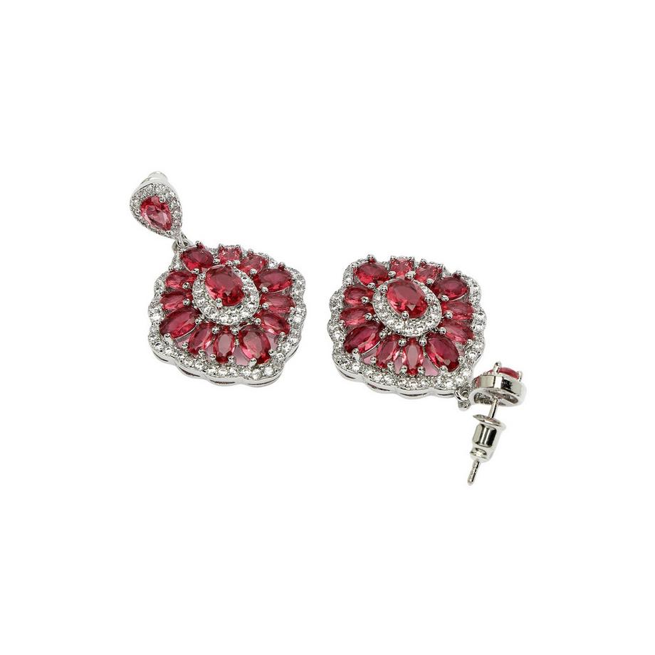 AVANT-GARDE PARIS  Collection Diva Boucles d'oreilles statement en zirconium cubique 