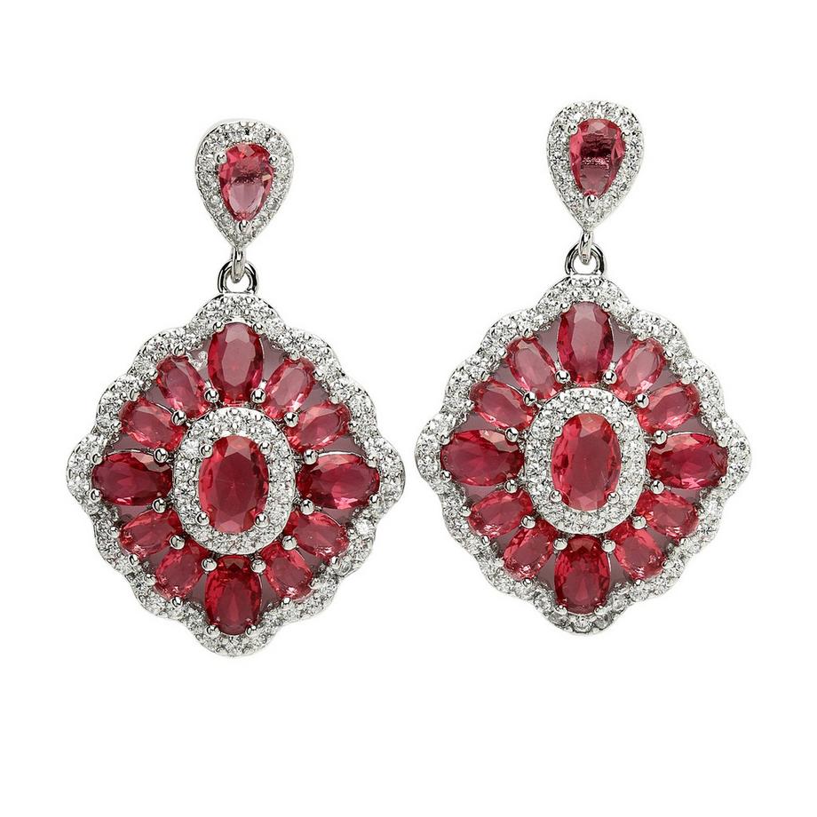 Collection Diva Boucles d'oreilles statement en zirconium cubique