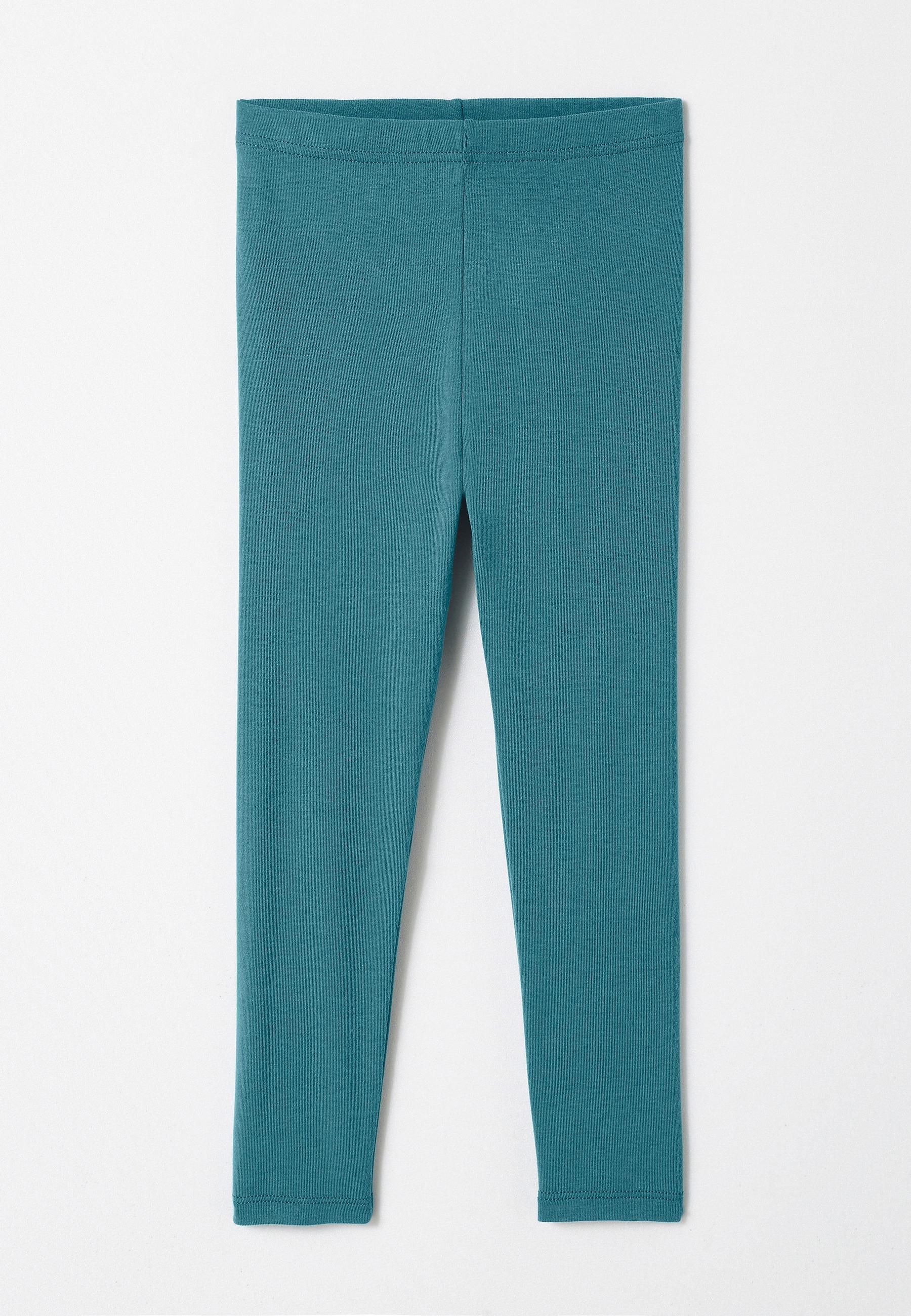 Image of Lange Unterhose Für Kinder. Unisex Grün 140