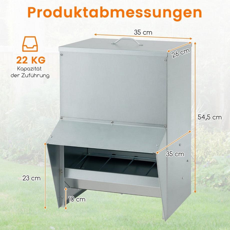 Northix  Mangeoire automatique pour volailles 