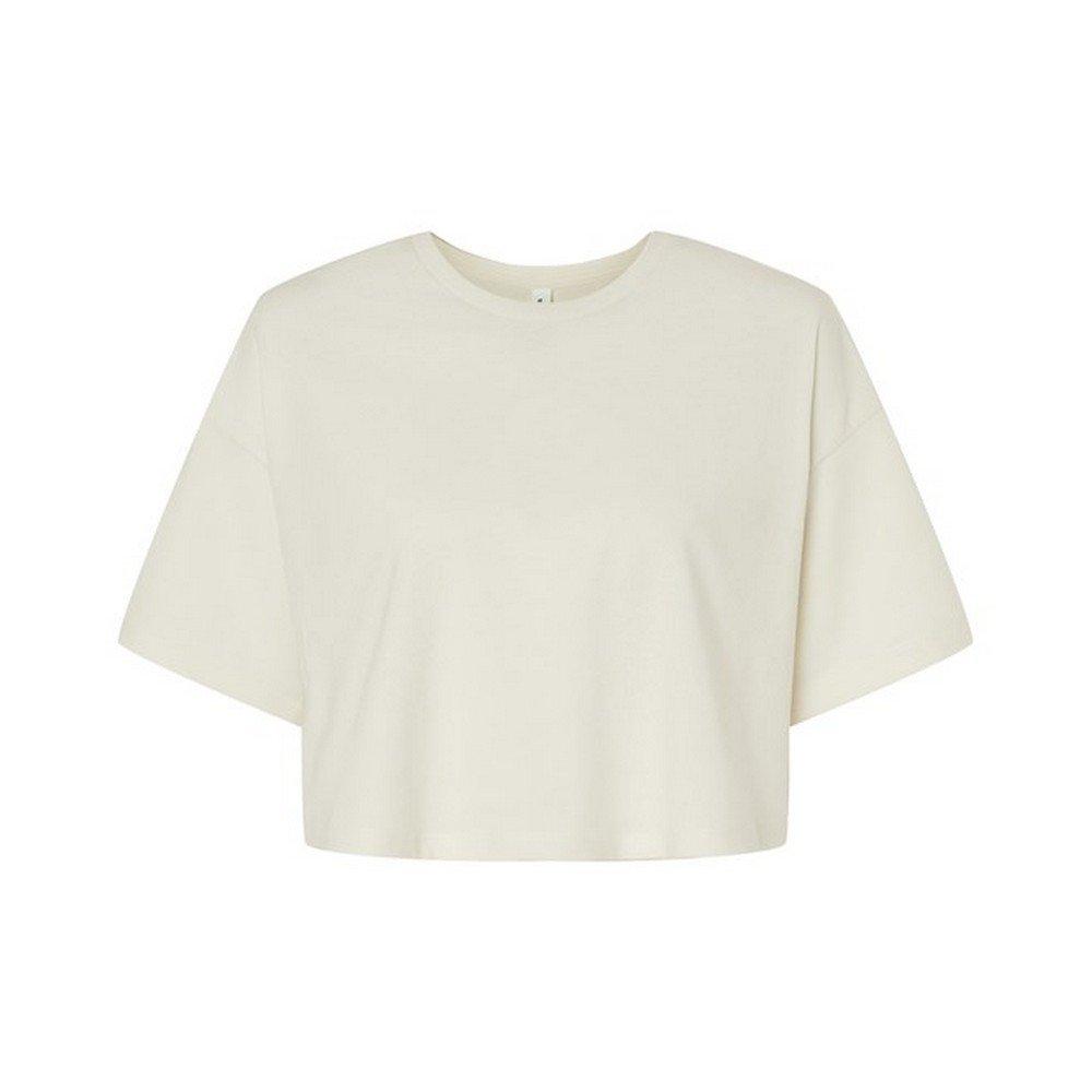 Image of Kurzes Tshirt Damen Weiss S