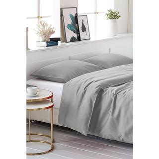 Living Home Uni Satin Taie de duvet  