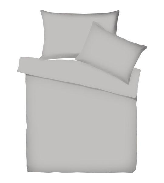 Living Home Uni Satin Taie de duvet  