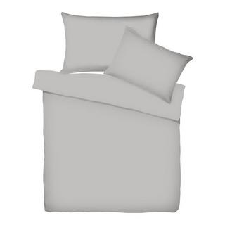 Living Home Uni Satin Taie de duvet  