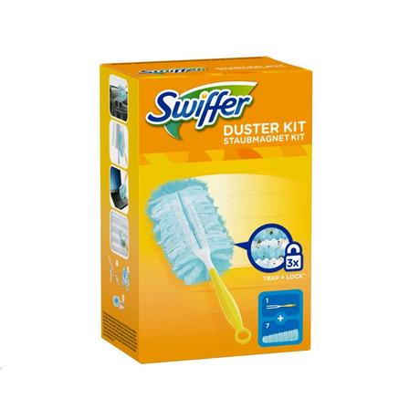 Swiffer Staubmagnet - Starterset (Griff + 7 Tücher)  