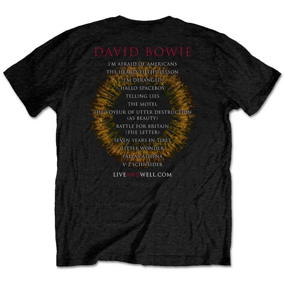 David Bowie LiveAndWell.com T-Shirt  